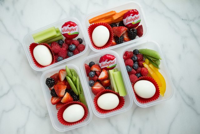 Make ahead snack boxes for kids and teen athletes by This Lunch Rox